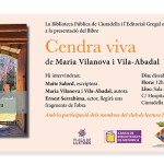 Presentació de “Cendra viva” a Ciutadella de Menorca