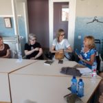 “Petites històries al replà de l’escala” al club de lectura de la biblioteca sant Martí de Provençals-21/06/2018